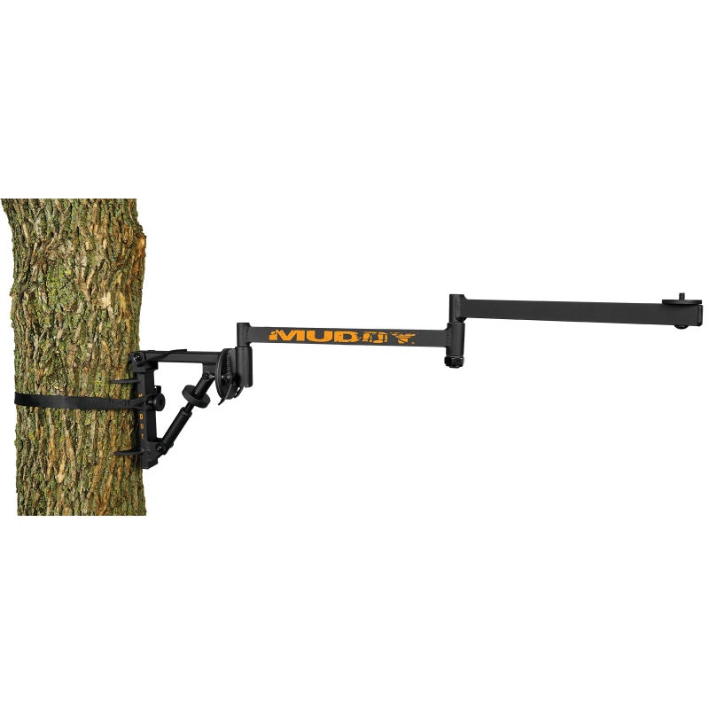 Muddy Outfitter Camera Arm with Steel Construction, 360-Degree Extension, Bubble Level, and Quick Release Lever Adjustments (Black) - Image 4